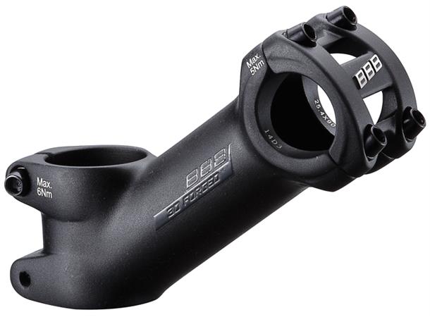BBB HighRise BHS-24 Stem 25.4 x 35 x 110mm, sort, alu 